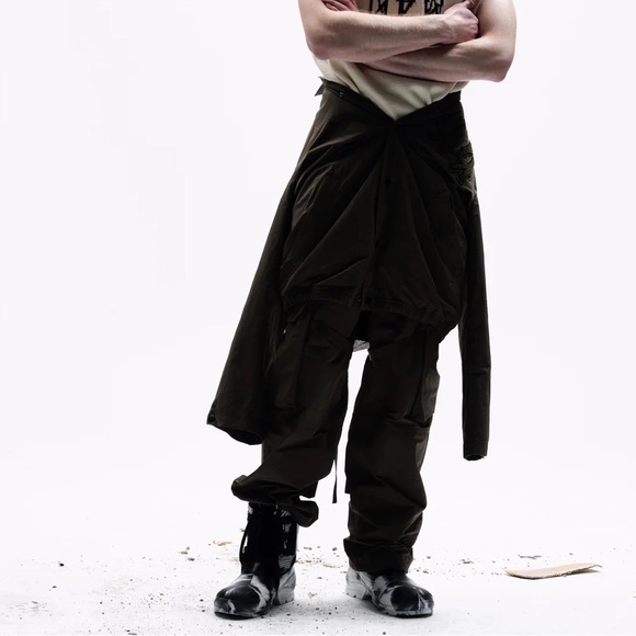 44 Label Group Cargo Pants Men Black - Small